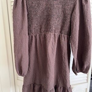 Nobody's Child Smocked Gingham Dress